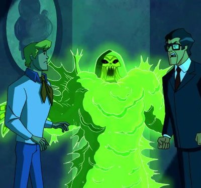 Fred Jones, Scooby-Doo, Barty Blake, The Freak, Char-Gar Gothakon, Cicada Creature, Cletus Darrow, Dynomutt, Gnome, Green Humongounaut...