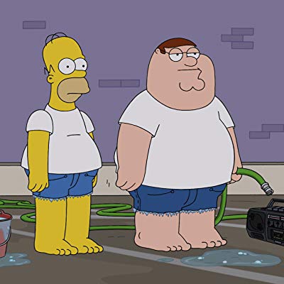 Homer Simpson, Barney Gumble, Blue-Haired Lawyer, Grampa Simpson, Hans Moleman, Kodos, Krusty the Clown, Mayor Quimby, Santa's Little Helper, Squeaky-Voiced Teen