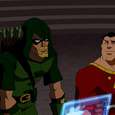 Oliver Queen, Green Arrow, Dr. Simon Jones, Psimon, Captain Cold, Computer, Leonard Snart