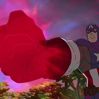 Captain America, Boy, Computer, Joey, Steve Rogers, A.I.M. Agent #1, A.I.M. Lieutenant, A.I.M. Self-Destruct System, Atlantean Soldier, Bartender...