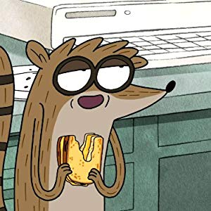 Rigby, Guy, Man, Announcer, Guy 1, Kid 2, Waiter, Worker, Baby Duck 2, Cashier...
