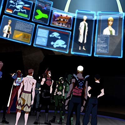 Oliver Queen, Green Arrow, Dr. Simon Jones, Psimon, Captain Cold, Computer, Leonard Snart