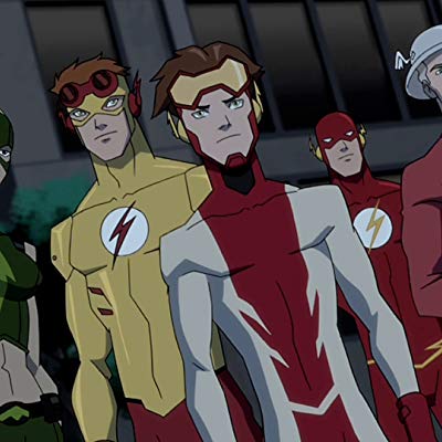 Wally West, Kid Flash, Billy Batson, Monkey, S.T.A.R. Driver #2