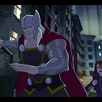Thor, Skurge, Thor Odinson, A.I.M. Agent #2, Brok, Bulldozer, Construction Worker, Growing Man, Guard, Guard #1...