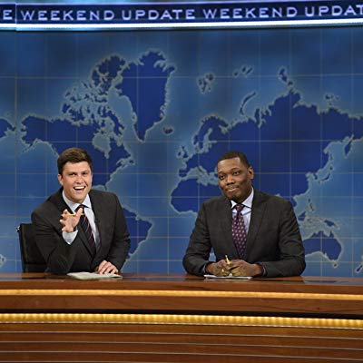 Weekend Update Anchor, Lester Holt, 2 Black Guyz, Bryshere Gray, Marvin Ingram, Meek Mill, Scarecrow, Various