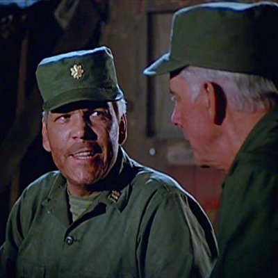 Col. Sherman T. Potter, Maj. Gen. Bartford Hamilton Steele
